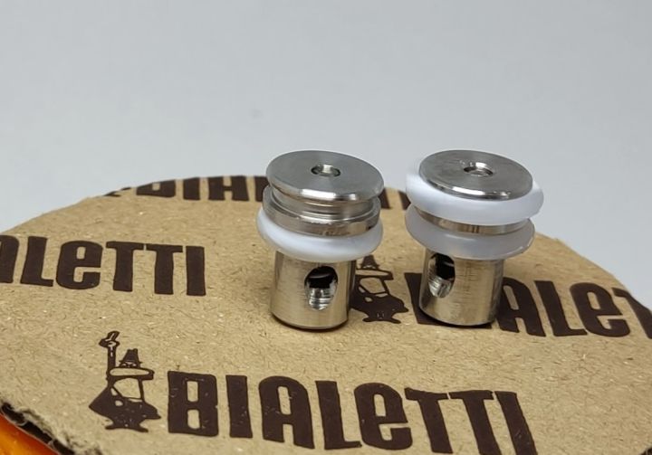 Moka Pot Crema Valve Bincoo 120ML/2 Cup Stovetop Espresso Maker