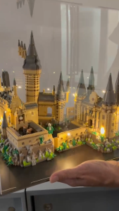 5400Pcs Big Size Harry Potter Hogwarts Magic Castle Building Blocks Collection Toys Gift Box