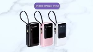 Witte Mini power bank 20000mah fast charging 3 dalam 1 USB Micro type-c