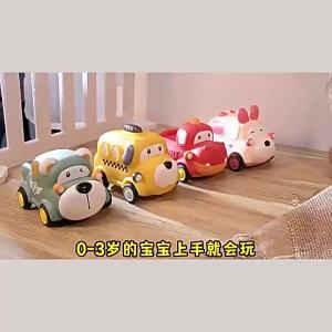 QAT | Durable Soft Rubber Inertial Car Toy