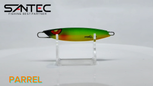 SANTEC - PARREL METAL JIG 40g/55g/75g/110g GLOW EFFECT JIGGING FISHING