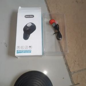 P06 HEADSET BLUETOOTH 5.0 SINGLE Bluetoot MINI In Ear Wireless Stealth Sport HANDSFREE BT BF BLU