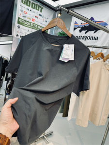 Seamless Antibacterial Quick Dry Outdoor Sports T-Shirt Breathable Moisture Wicking Polyester Fiber Short Sleeve round Neck