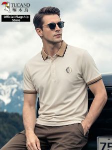 TUCANO | Short-sleeve Pique Polo Tee Summer Lightweight Casual for Middle-aged