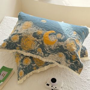 Khăn Trải Giường Cotton Nguyên Chất Mới 2025 Cho Nam Khăn Trải Giường Chống Dầu Đầu Chống Trượt Chất Liệu Cao Cấp Dùng Cho Một Người