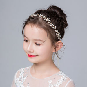 Princess Rhinestone Korean-Style Childrens Hair Accessories for Birthday Performance