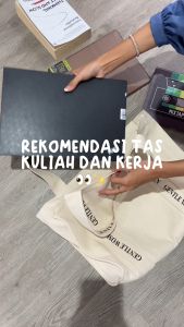 VIBESBAGS Totebag Kanvas Gentle Vibes - Tas Wanita & Totebag Kuliah