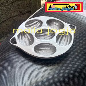 cetakan kue ketapang 6 lubang blimbing bolu kering panggang bahulu bhulu kering