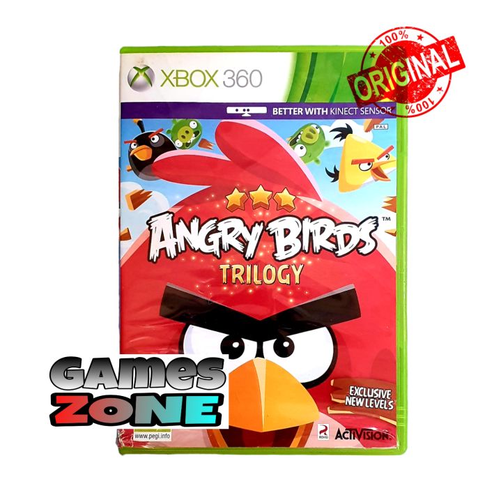 Xbox 360 Game Angry Birds Trilogy (with freebie) | Lazada PH