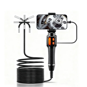 CAKI 360 ° Camera Nội Soi Khớp Nối HD Xoay 360 Độ Ống Kính 6mm Dùng Cho Ô Tô Kiểm Tra Bằng Ứng Dụng IOS Android Đạt Chuẩn IP67