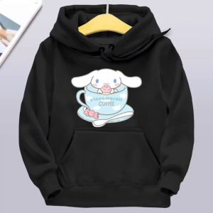 Atasan Baju Jaket Sweater Hoodie Terlaris Untuk Anak Perempuan Motif Cinnamoroll Viral 4- 12 Tahun