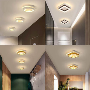 Modern LED Ceiling Lamp 3 Color Temperature Adjustment Suitable For Living Room Balcony Corridor Stair Lighting Decorative Lamps