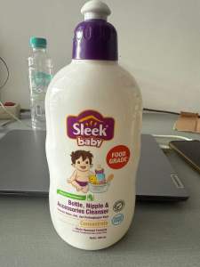 Sleek Baby BottleNipple & Accessories Cleanser 500ml