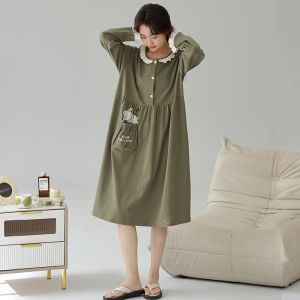 Bộ đồ ngủ MiiOW cho nữ làm  vải cotton mềm mại thoáng khí có đệm ngực