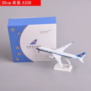 20cm Airplane Model China Southern Airlines A350 Metal Diecast Aircraft Model Kits For Collections And Displays Boy Gift