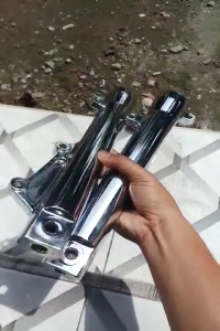 BOTTOM GLMAX GLPRO ORI (SEPASANG/2Biji) BOTEM BOTOM ORIGINAL COPOTAN GL MAX GL PRO SUDAH CHROME