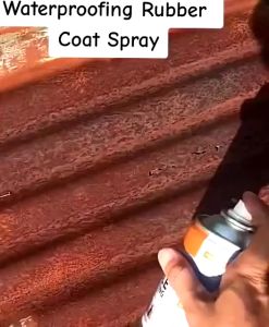 AYXU Waterproof Spray Sealant for Pipes Joints Roof Cracks - Waterproof Leak Repair Heat Resistant Friction Resistant Polyurethane 450ml