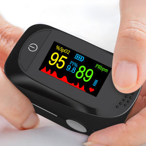 Finger Pulse Oximeter Blood Oxygen Saturation Heart Rate Monitor Oxymeters Medical equipment With Respiratory Digital Oximeter