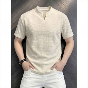 V-neck Quick-dry Breathable Ice-silk T-Shirt