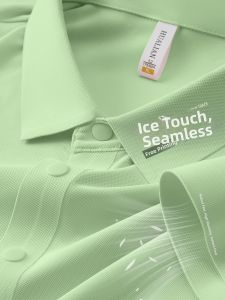 Breathable Quick-Dry Ice Silk Polo Shirts