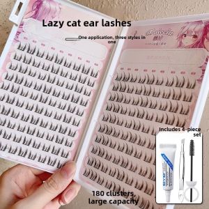 Faiccia | Natural Cat Ear False Eyelashes Single Clumps