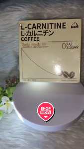 L-Carnitine Black coffee 2X Faster Metabolism Instant Coffee (20 Sachets/box) FDA Approved