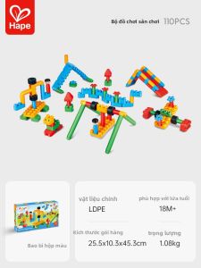 Hape | Đồ Chơi Giáo Dục - Bộ Xe Tải Lưu Trữ Số Vui Vẻ với Khối PolyM Mềm cho Bé