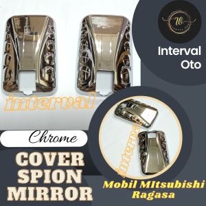 Cover Spion Mobil Mitsubishi Ragasa Spion Mirror Cover Chrome