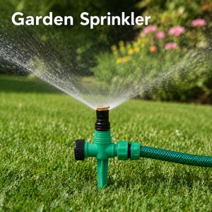 Garden Sprinkler Watering System Rotating 360 Lawn Sprayer for Outdoor Yard Agriculture Greenhouse Farm Plants and Grass