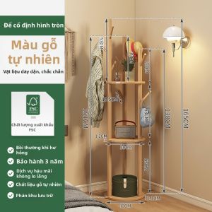 Giá Đựng Mũ Và Áo Khoác Quay Được