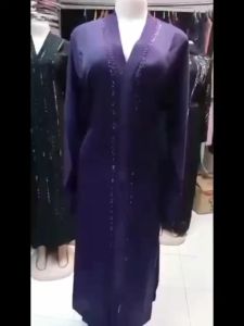 ( D )HITAM New Abaya Gamis couple mother and child Maxi Dress Saudi Arabia Embroidery pyramid Turkey Umrah Dubai Turkey India Black