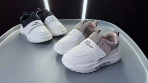 youNme Korean Rubber Shoes For Kids Boys Fashion White Shoes Girls Casual Sapatos Baby 1 To 5 Years