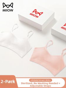MiiOW | Disposal No-wire Bra for Girls Developing Stage Travel-friendly Daily Use