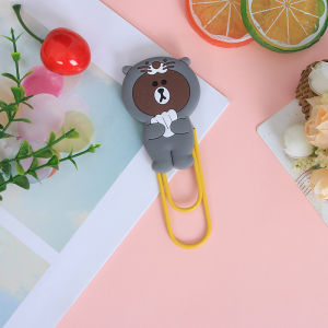 Independent Packaging Small Gift Bookmark Cute Metal Bookmark Clip Childrens Day Small Prize Student Bookmark Gift Cartoon Bookmark Large Clip Bookmark Boys and Girls Book Page Clip