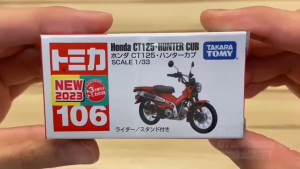 Xe mô hình Tomica No.106-10 Honda CT125 Hunter Cub (Box) 22