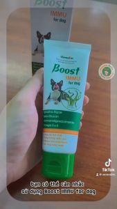 Vemedim Boost IMMU for dog gel dinh dưỡng cho chó chứa tảo biển cung cấp khoáng và beta glucan tăng đề kháng tuýp 60g