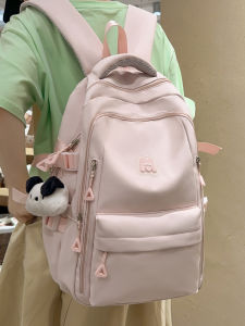 Casual Large Capacity High School Student Backpack Womens Elementary School Triple to Five Grade Lightweight Double Shoulder Bag