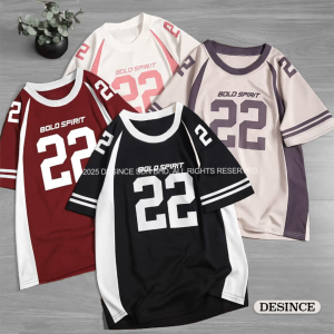 🇲🇾 DESINCE Women Stylish Jersey Short Sleeve Running Exercise Sports Top Wear Baju Sukan Perempuan WT 082