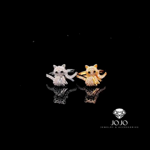 N897 - Nhẫn nữ con mèo cao cấp trẻ trung cá tính JOJO