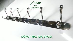 Móc treo đồ nhà tắm PHÁT ĐẠT không rỉ sét Móc treo quần áo móc treo đồ phòng tắm (SP139)