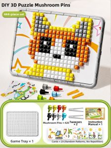 XIDIQI | Mushroom Pin Educational Toy Interactive Game