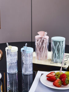 Disposable Plastic Fruit Forks Bottle Packaging Dessert Forks Cute Style Food Grade Plastic Reusable Fruit Sticks Home Use