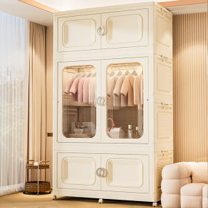 ZHUOLESHI | Tủ Quần Áo Trẻ Em Di Động Không Cần Lắp Ráp