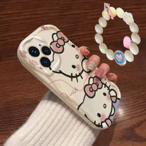 Realme Neo7 Phone Case Couples Cartoon Maple Leaf Kitty Cat Design Cute Silicone Protective Cover for Realme GT Series Phones