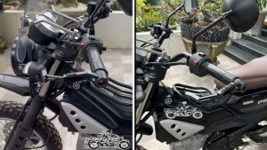 Bảo Vệ Tay Lái Mẫu Mới Gắn Xe Yamaha Pg1