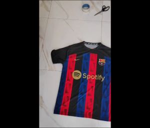 JERSEY BARCELONA UKURAN ANAK