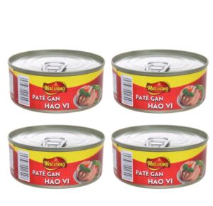 Combo 4 lon pate gan hảo vị Vissan date 2028 150g - V22