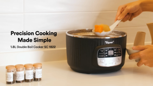TOYOMI 1.8L Double Boil Cooker 1.8L SC 1822