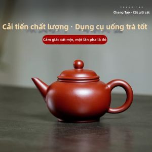 CHANGTAO | Bình Trà Đất Sét Tím Dùng Tại Nhà 200cc
