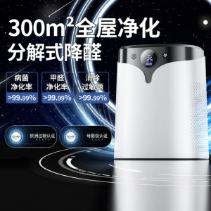Indoor Negative Ion Air Purifier Household Removal of Formaldehyde Odor And Smoke Pet Hair Absorption B3812 Air Cleaner